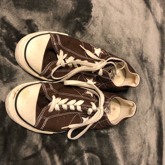 brown one star converse